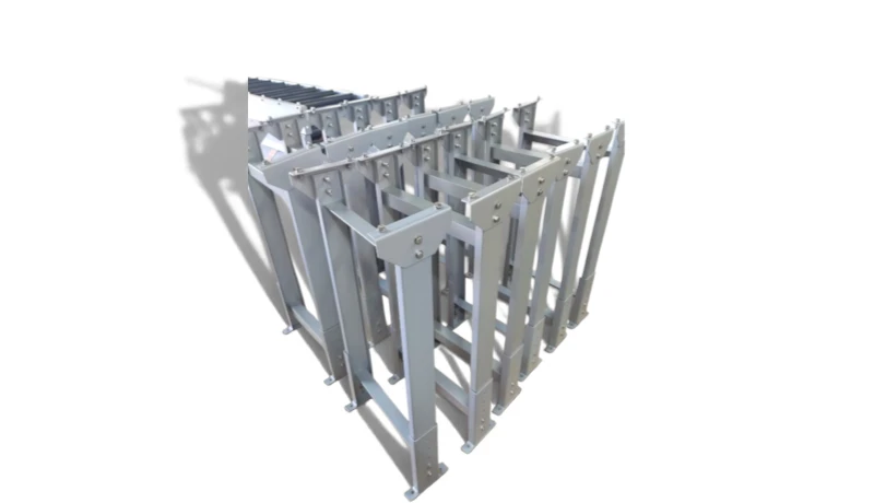 Soporte tipo H ajustable de servicio pesado para transportador de rodillos — ConveyorsMX Store Monterrey